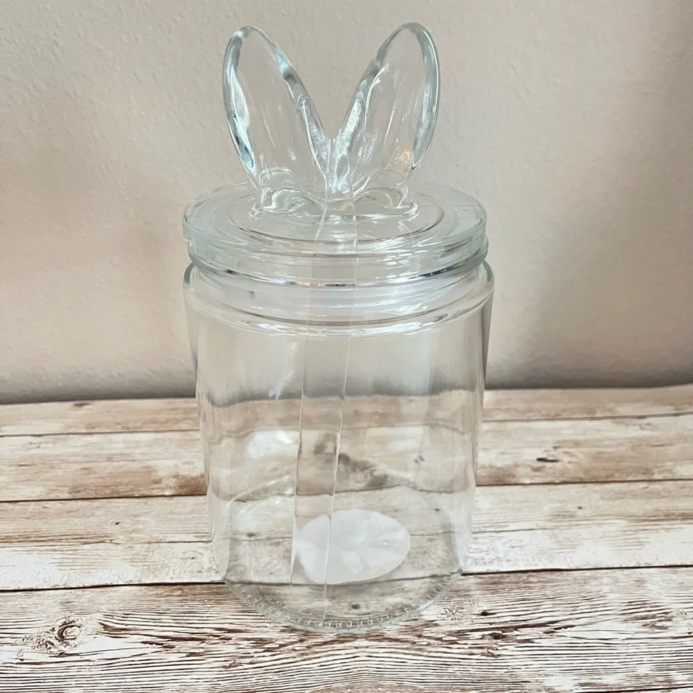 Target Bullseye Playground Easter 2026 Glass Vessel Bunny Ears Glass Cookie Jar🌸